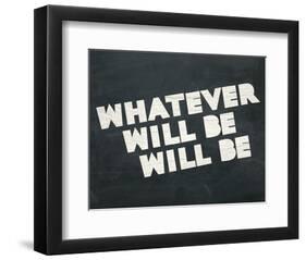 Whatever Will Be-Urban Cricket-Framed Giclee Print