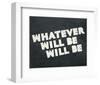 Whatever Will Be-Urban Cricket-Framed Giclee Print