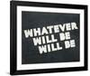 Whatever Will Be-Urban Cricket-Framed Giclee Print
