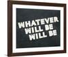 Whatever Will Be-Urban Cricket-Framed Giclee Print