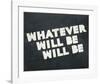 Whatever Will Be-Urban Cricket-Framed Giclee Print