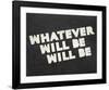 Whatever Will Be-Urban Cricket-Framed Art Print