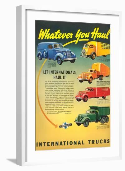 Whatever You Haul-null-Framed Art Print