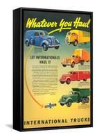Whatever You Haul-null-Framed Stretched Canvas