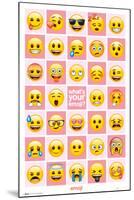 Whats Your Emoji-null-Mounted Poster