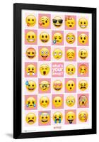 Whats Your Emoji-null-Framed Poster