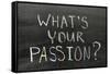 Whats Your Passion-Yury Zap-Framed Stretched Canvas