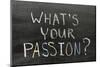 Whats Your Passion-Yury Zap-Mounted Photographic Print