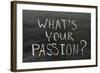Whats Your Passion-Yury Zap-Framed Photographic Print