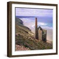 Wheal Coates Mine, St. Agnes, Cornwall, England, UK-Roy Rainford-Framed Photographic Print