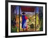 Wheat and Weeds, 1992-Dinah Roe Kendall-Framed Giclee Print