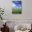 Wheat Field and Blue Sky with White Clouds in England, United Kingdom, Europe-Nigel Francis-Stretched Canvas displayed on a wall