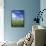 Wheat Field and Blue Sky with White Clouds in England, United Kingdom, Europe-Nigel Francis-Framed Photographic Print displayed on a wall