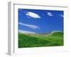 Wheat Field and Fence-Darrell Gulin-Framed Premium Photographic Print