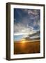 Wheat Field Sunset-Dan Ballard-Framed Photographic Print