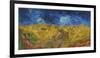 Wheat Field with Crows-Vincent Van Gogh-Framed Giclee Print