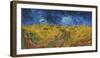 Wheat Field with Crows-Vincent Van Gogh-Framed Giclee Print