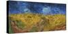 Wheat Field with Crows-Vincent Van Gogh-Stretched Canvas
