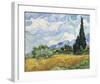 Wheat Field with Cypresses, 1889-Vincent van Gogh-Framed Giclee Print