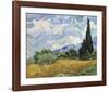 Wheat Field with Cypresses, 1889-Vincent van Gogh-Framed Art Print