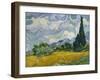 Wheat Field with Cypresses, 1889-Vincent van Gogh-Framed Premium Giclee Print