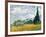 Wheat Field with Cypresses-Vincent van Gogh-Framed Giclee Print