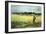 Wheat Field-Berthe Morisot-Framed Art Print