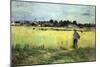 Wheat Field-Berthe Morisot-Mounted Art Print