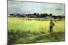 Wheat Field-Berthe Morisot-Mounted Premium Giclee Print
