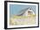 Wheat Fields Barn with Flag-Avery Tillmon-Framed Premium Giclee Print