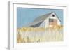 Wheat Fields Barn with Flag-Avery Tillmon-Framed Premium Giclee Print