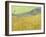 Wheat Fields with Reaper, Auvers-Vincent van Gogh-Framed Giclee Print