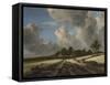 Wheat Fields-Jacob Isaaksz or Isaacksz van Ruisdael-Framed Stretched Canvas