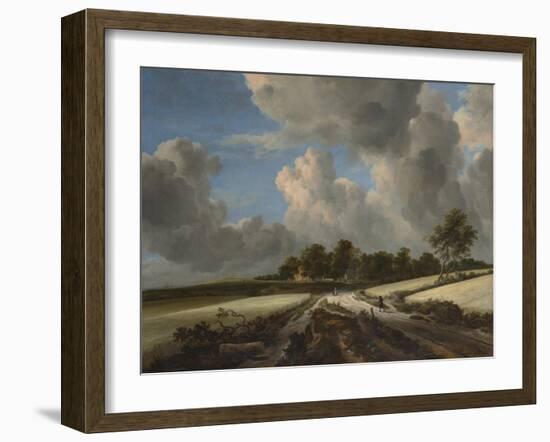 Wheat Fields-Jacob Isaaksz or Isaacksz van Ruisdael-Framed Giclee Print