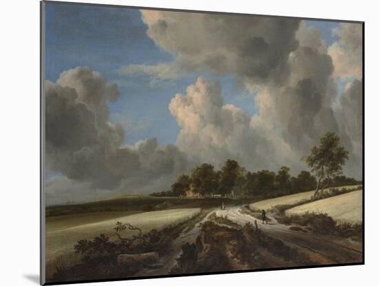 Wheat Fields-Jacob Isaaksz or Isaacksz van Ruisdael-Mounted Giclee Print