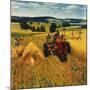 "Wheat Harvest,"July 1, 1945-F.P. Sherry-Mounted Giclee Print