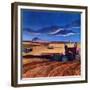 "Wheat Harvest,"June 1, 1942-Dale Nichols-Framed Giclee Print