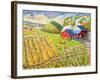 Wheat Harvest, Kamouraska, Quebec-Patricia Eyre-Framed Giclee Print