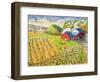 Wheat Harvest, Kamouraska, Quebec-Patricia Eyre-Framed Giclee Print