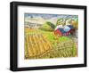 Wheat Harvest, Kamouraska, Quebec-Patricia Eyre-Framed Giclee Print