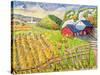 Wheat Harvest, Kamouraska, Quebec-Patricia Eyre-Stretched Canvas