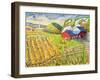 Wheat Harvest, Kamouraska, Quebec-Patricia Eyre-Framed Giclee Print