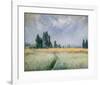 Wheatfield, 1881-Claude Monet-Framed Art Print