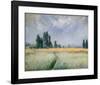 Wheatfield, 1881-Claude Monet-Framed Art Print