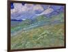 Wheatfield and Mountains, c.1889-Vincent van Gogh-Framed Giclee Print