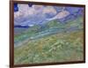 Wheatfield and Mountains, c.1889-Vincent van Gogh-Framed Giclee Print