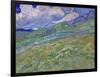 Wheatfield and Mountains, c.1889-Vincent van Gogh-Framed Giclee Print