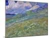 Wheatfield and Mountains, c.1889-Vincent van Gogh-Mounted Premium Giclee Print