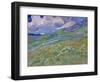 Wheatfield and Mountains, c.1889-Vincent van Gogh-Framed Giclee Print