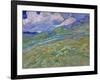 Wheatfield and Mountains, c.1889-Vincent van Gogh-Framed Giclee Print